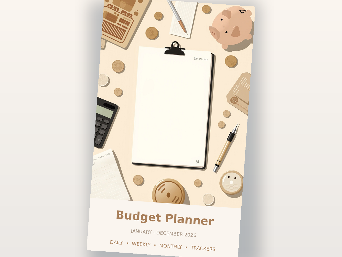 Budget Planner Latte