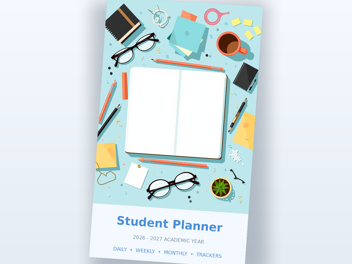 Student Planner Mist Blue