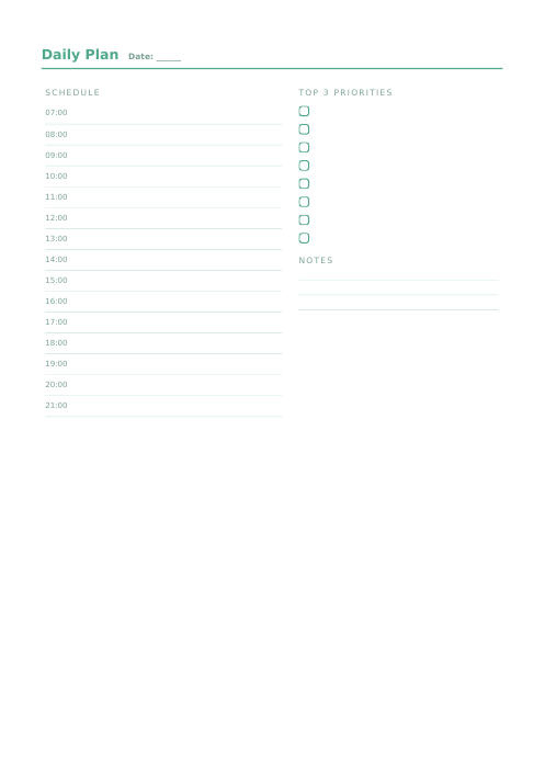 daily page