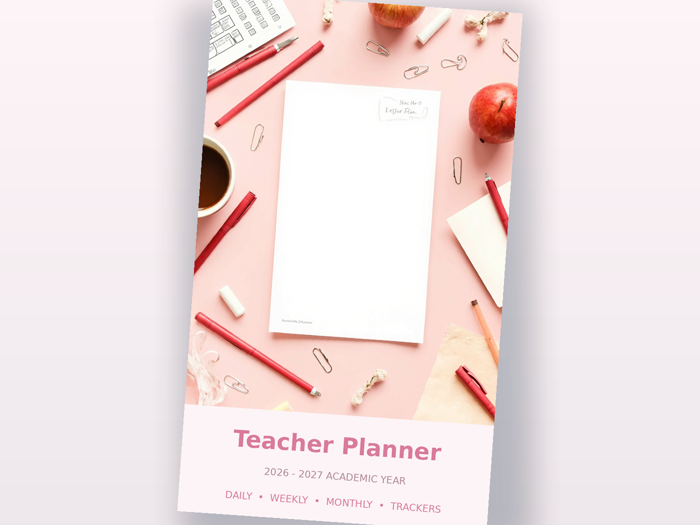 Teacher Planner Sakura