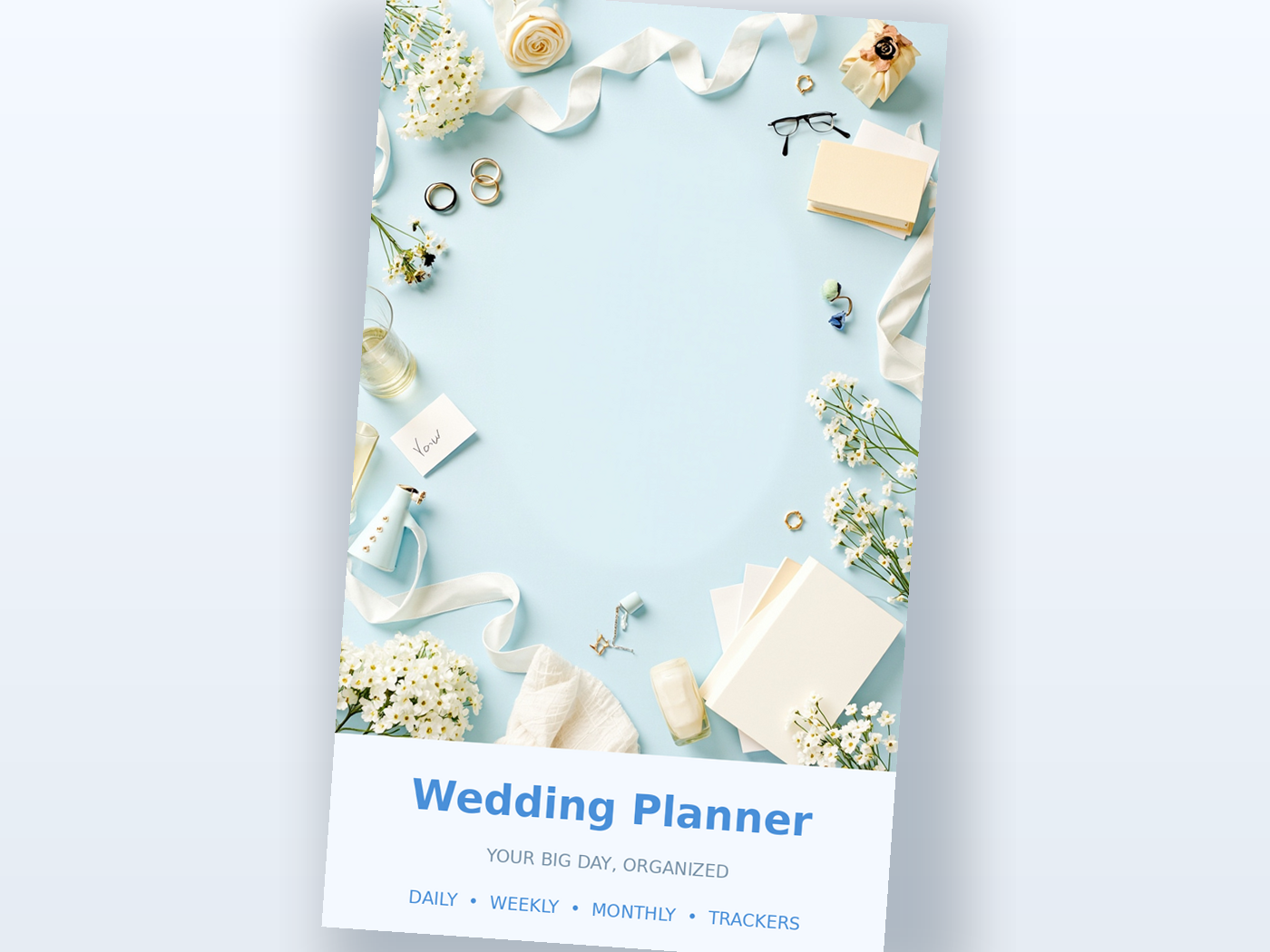 Wedding Planner Mist Blue