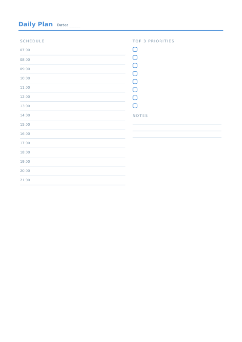 daily page
